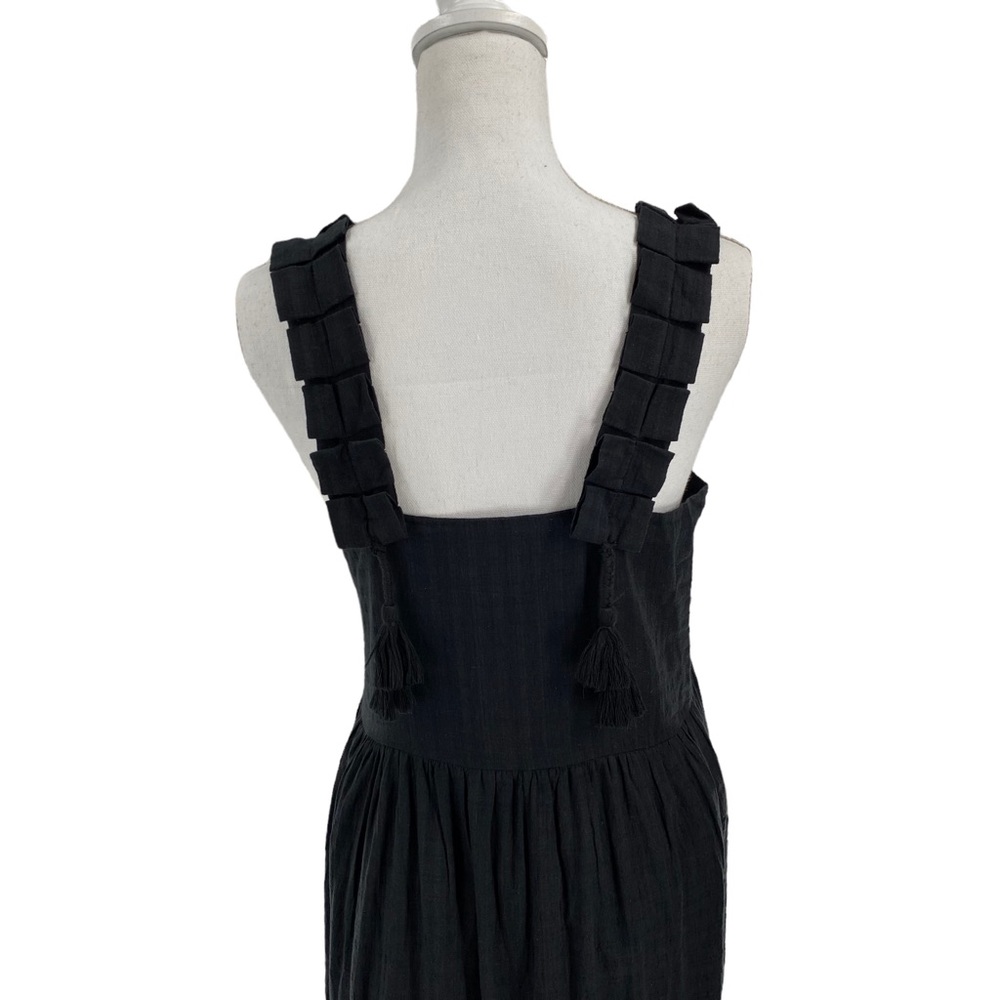 Mirth NEW Tuckernuck Exclusive Black Rio Cotton Handmade Maxi Dress Size S - Picture 8 of 12